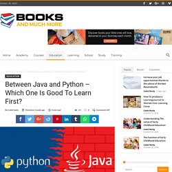 Between Java and Python – Which One Is Good To Learn First?