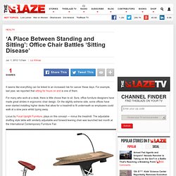 Cure to ‘Sitting Disease?’: Contemporary Workstation by Focal Upright Furniture Isn’t Sitting or Standing