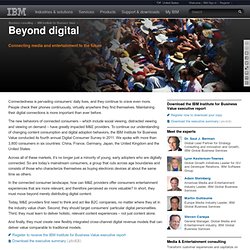 Beyond digital - Connecting media and entertainment to the future