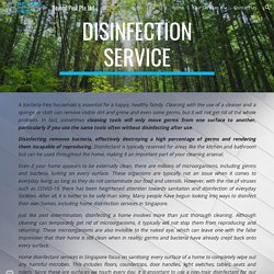 Home Disinfection Service Singapore - Beyond Pest Pte Ltd