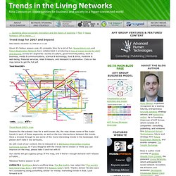 Trend map for 2007 and beyond - Trends in the Living Networks