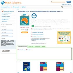 Beyond Pizzas & Pies - Math Solutions Books & Resources Store