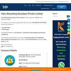 Vidur Bharadwaj Developer Private Limited