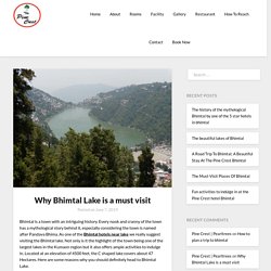 Visit Bhimtal lake, insights by Bhimtal hotels near lake