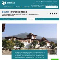 Bhutan-Punakha Dzong in Bhutan