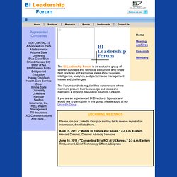 BI Leadership Forum