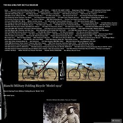 Bianchi Military Folding Bicycle ‘Model 1912′