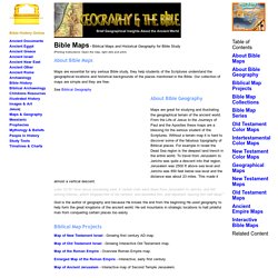 Bible History Online - Bible Maps