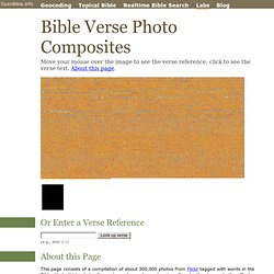 Bible Verse Photo Composites