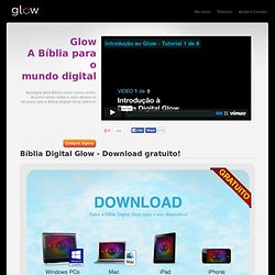 Bíblia Glow - Recursos