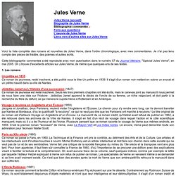 Philippe Bédard : bibliographie commentée de l'oeuvre de Jules Verne