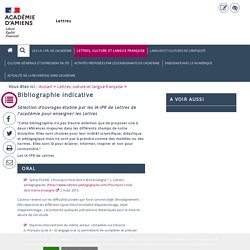 Lettres - Langues et cultures de l’Antiquité - Lettres, culture et langue française