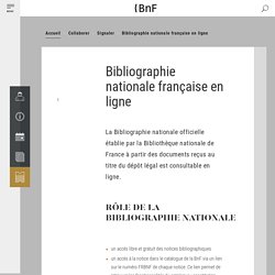 BnF - Site institutionnel