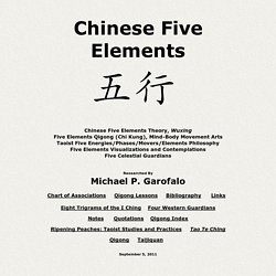 Five Elements Qigong: Lessons, Bibliography, Links, Resources, Quotes, Notes