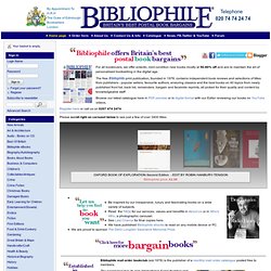 Bibliophile Books - Bargain Books Store