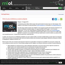 MLOL - MLOL Scuola, la biblioteca scolastica digitale