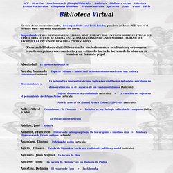 Biblioteca virtual