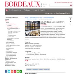 Bibliothèque Capucins / Saint-Michel