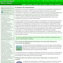 Logiciel de bibliothèque numérique Greenstone