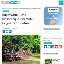 BookWorm – Une bibliothèque itinérante longue de 35 mètres