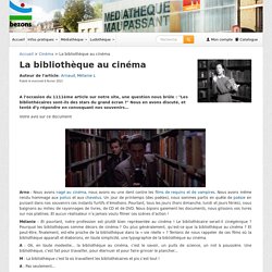 La bibliothèque au cinéma - Le blog de la médiathèque Maupassant