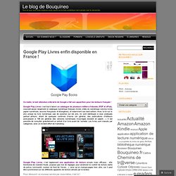 bibliothèque numérique « Le blog de Bouquineo