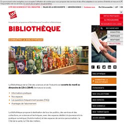 Connaître la Bibliothèque - Bibliothèque