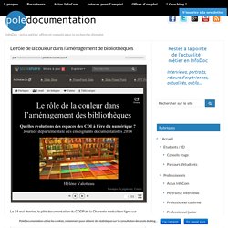 Le rôle de la couleur dans l'aménagement de bibliothèques