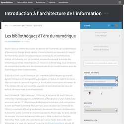 Introduction à l'architecture de l'information
