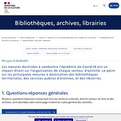 Bibliothèques, archives, librairies