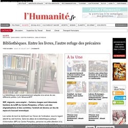 Bibliothèques. Entre les livres, l’autre refuge des précaires