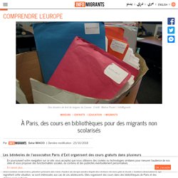 À Paris, des cours en bibliothèques pour des migrants non scolarisés