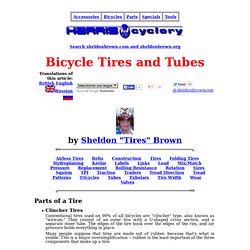 Bicycle Tires and Tubes