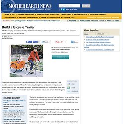 Build a Bicycle Trailer - Do It Yourself