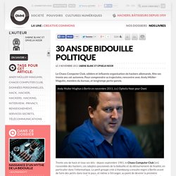 30 ans de bidouille politique