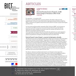 BIEF - Articles