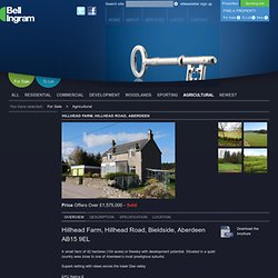 Farmhouse with Land to Buy, near Aberdeen