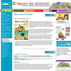 Ressources éducation citoyenne 6°