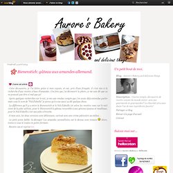 Bienenstich: gâteau aux amandes allemand. - Aurore's Bakery and delicious things