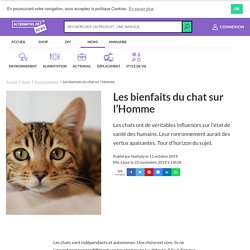 Bienfaits des chats sur l'Homme