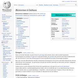 Bienvenue à Gattaca Wikipedia