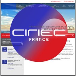 Bienvenue sur le site du CIRIEC-France