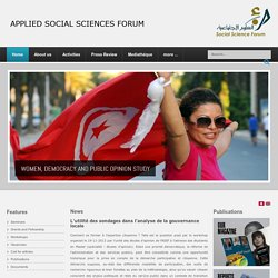 Bienvenue sur Social Science Forum