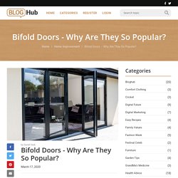 Bifold Doors - Why Are They So Popular?