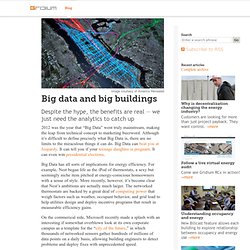 Big data and big buildings