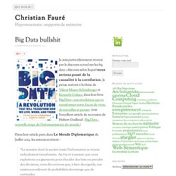 Big Data bullshit