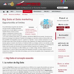 Big Data et Data marketing