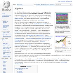 Big data - Wikipédia