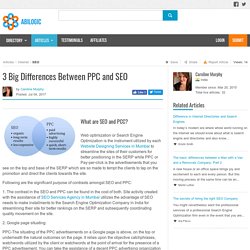 3 Big Differences Between PPC and SEO