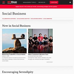 Social Business – MIT Sloan Management Review